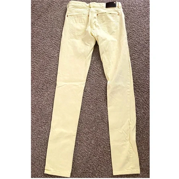 BCBGMAXAZRIA Chartreuse Mia pant/jeans 27 - Picture 6 of 6